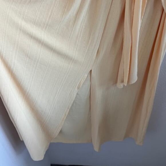 NWOT Free People Beach Muted Orange Goddess Dress Small - Picture 4 of 11